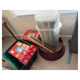 Gift Wrap with Case, Christmas Boxes, Metal Tree