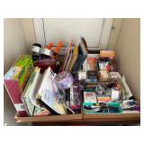 Assortment of Stationary, Office Supplies,