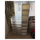 25 PVC Storage Shoe Boxes