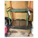 Garden Stool/ Knee Pad and Outdoor Table