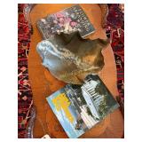 2 Books and Hand Crafted Pottery Bowl with a Free