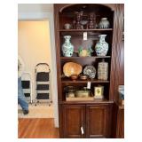 Book Case with 4 Shelves, Reeded Foace Posts,