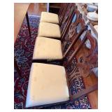 8pc Chippendale Style Mahogany Dining Chairs with