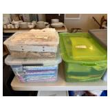 Small Clear Tote Containing Tassel Fringe by