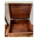 Federal Style In-laid Mahogany Cellarette/ Accent