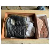 Coach Samara Anline Leather/Nylon Black Winter
