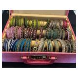 3 Row Bangle Box with Bangles