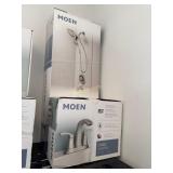 Moen Graeden Dual Shower Head, Moen Lindor Sink