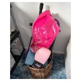 Pink Womanï¿½s Boxing Gloves, 3 Deflated Exercise