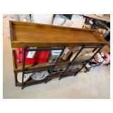 3- Tier Wooden/ Metal Open- Style Display Unit,