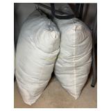 Pair of Square Oversized Throw Pillows