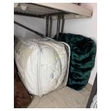 Emerald Green Velvet Soft King Size Throw