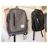 Vera Bradley Black Backpack, 3 Zipper Pockets