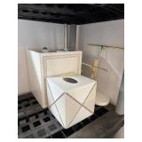 Decorative Toilet Brush, Tissue Holder/Cover,