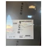 4- New 38ï¿½W x 13 3/4ï¿½D x 3/4ï¿½ Thick Black Ikea