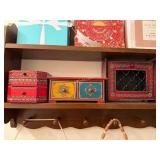 Eurasia Handcrafted Wooden Key Box, Eurasia