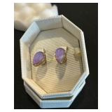 NIB Authentic Swarovski Orbita Reversible Stud