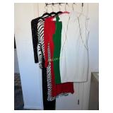 Calvin Klein White Sleeveless Sheath Dress with