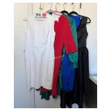 Calvin Klein White Sleeveless Sheath Dress- Size