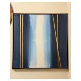 Mystic on White Frame Artwork by Hannah Kin,