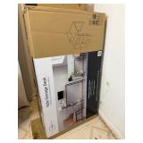 Mainstays Side Storage Desk 36ï¿½ x 36.1ï¿½ x 21.2ï¿½,