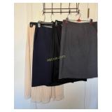 Express Charcoal Grey Wool Pencil Skirt, Ermis