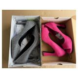 Michael Kors Dorothy Flex Pump Glitter Chain Size