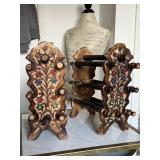 Decorative Wooden Bangles/Bracelet Stand Set of