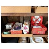 Two Sets of Mini Oriental Tea Sets of a Tea pot