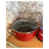 Red Kitchen Aid Chopper, Red Wearever 5 Qt. Pot