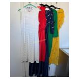 White House Black Market White Sleeveless Midi