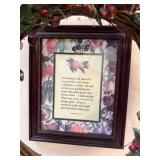 Framed Print Featuring Seasonal Activities,