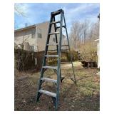 Warner y Rung Aluminum Ladder