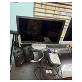 Dell REV A00 Computer Monitor 24ï¿½ Logitech