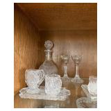 Glass Saint Louis Pitcher with Lid, 6pk Crystal