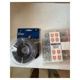 4- Clear Small Totes Containing: Flashlights, Bug