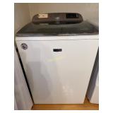 White MayTag Commercial Washing Machine,