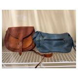 Satchel and Fable Genuine Leather Crossbody