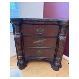 Collezione Europa Night Stand with Green Marble