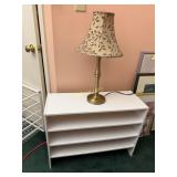 Pair of White Shoe Racks (Wooden), White Metal 3
