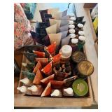 39 Standing Soft Bottles of Body Wash and Body