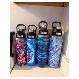 6 Tervis 24oz Insulated Stainless Steel Tumblers,