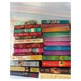 Long Under-Bed Garment Tote Full of Paperback