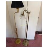 Brass Articulating Floor Lamp- Extends from 42ï¿½H