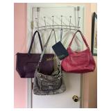 Coach Kristy Shoulder Bag in a Pink Pebble