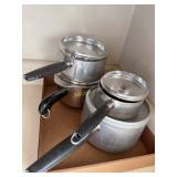 4pc ï¿½Wear-Everï¿½ Pan + Lid Sets, 3pc ï¿½Wear-Everï¿½