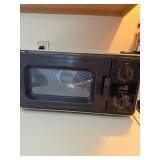 Little Litton Brown/ Black Microwave Oven, White