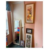 Large Rectangular Mirror with White Frame 16ï¿½ x