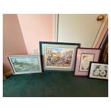 ï¿½Town of Flattï¿½s Bermudaï¿½ by Sue Guailes 20ï¿½x15ï¿½,