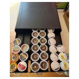 Pair of K-Cup 3-Row Servers (Black) with Variety